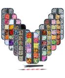 11 Boxes Nail Art Strass Kit - Mixed Strass Stones Gems & Pearls for DIY Nail Decoration | 13-Part Set with Tweezers & Picker | International Shipping - Buy Online on GoSupps.com