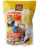Riga - Menu Cocktail - Delicacies for large parlors & parrots - grain mixture rich in fruits - vitamin source - energy -rich & balanced feed - Dypack 500g - Buy Online on GoSupps.com