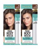 Root Rescue Medium Ash Brown 5A 2PK - 2 Count pack - Fast & Easy Home Hair Color Solution - Buy Online on GoSupps.com