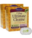 Lumintrail Nature's Secret 7 Day Ultimate Cleanse - 2 Part Total Body Detox for Healthy Digestion Colon Cleanse 144 Tablets + Pill Case - Shop Internationally - Buy Online on GoSupps.com