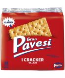 3x Gran Pavesi Biscuits Salati 'Salted' 560 g - Buy Online on GoSupps.com