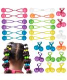 Expressions 24pc Large Elastic Hair Ties with Balls Collection  Brightly Colored Marble Finish Elastic Hair Bands for Girls Hair Accessories  Twinbead Bubble Ponytail Holders  Cute Hair Ties No Damage Toddler Hair Access... - Buy Online on GoSupps.com