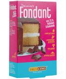 Decocino Fondant chocolate with 25% whole milk chocolate without palm oil tearproof & stable on cream-ideal back decoration for decorating cakes & cakes milk 250 grams - Buy Online on GoSupps.com