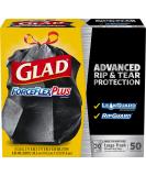 Glad ForceFlexPlus Drawstring Large Trash Bags - 30 Gallon, 50 Ct (Package May Vary) 50 Count (Pack of 1) - Buy Online on GoSupps.com