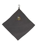 Minnesota Vikings 15x15 Microfiber Golf Towel - Official NFL Merchandise - Buy Online on GoSupps.com