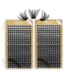 Cluster Eyelashes - 480 PCs DIY Individual Extensions | Fluffy D-Curl Mix 10-18mm | Soft & Light for Home Use - Buy Online on GoSupps.com