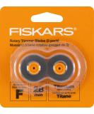 Fiskars Rotary Trimmer Titanium Replacement Blade-28mm Straight 2/Pkg - Buy Online on GoSupps.com