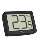 TFA Dostmann Digital Thermometer 30.1065.01 - Compact Black Indoor Temperature Control & Max Values - Buy Online on GoSupps.com