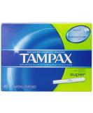 Anti-Slip Grip Super Absorbency Tampons - 40 Count x 2 Pack - Buy Online on GoSupps.com