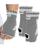 Nylon Wrist Compression Sleeve | Arthritis & Carpal Tunnel Support for Men & Women | Breathable Hand Brace for Workouts (Small - Buy Online on GoSupps.com