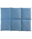 Country of Giraffe Large Rapeseed Pillow - 40x30cm Heat Pillow for Back & Abdominal Support - Light Blue Grain Pillow - Buy Online on GoSupps.com