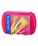 Curaprox Travel Set: CS 5460 Toothbrush 'Be You' Toothpaste & Interdental Brushes - Compact Oral Care for On-the-Go - Buy Online on GoSupps.com