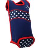 Konfidence Babywarma Girls' 2mm Neoprene Baby Wetsuit - 12-24 Months, Polka Dot | Swim Costume with 50+ UV Protection - Buy Online on GoSupps.com