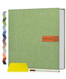 Popotop Large Self-Adhesive Photo Album - 40 Pages, DIY Scrapbook for Mom, Family, Baby & Wedding - Includes Metal Pen & Plastic Board - 11.5 x 10.6 - Grass Green - Buy Online on GoSupps.com