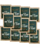 One in a Mill Instant Dry Yeast Packets - Fast Acting Self Rising Yeast for Baking Bread, Cake, Pizza Dough - Kosher - 12 Pouches - Buy Online on GoSupps.com