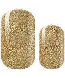 AVOA Beauty Nail Foil - Gold Rush | Long-lasting Gold Glitter Nail Wraps | 16 Self-Adhesive Designs for Stunning Nails - Buy Online on GoSupps.com