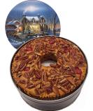 Jane Parker Fruitcake Classic Light Fruit Cake 3 Pound (48 Ounce) Ring in a Collectible Holiday Tin - Buy Online on GoSupps.com
