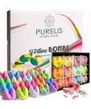 24 Fortune Telling Bath Bombs & Shower Steamers Set - Organic Gift for Women & Kids, Perfect for Parties & Wedding Favors - Buy Online on GoSupps.com