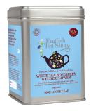 ETS - White Tea Blueberry & Elderflower ORGANIC Loose Tea 100g Tin - Buy Online on GoSupps.com