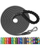 Buy X XBen 30m Drag Line Dog Leash - 8mm Thick Comfortable Padded Handle Perfect for Small & Medium Dogs - Robust Climbing Rope & Carabiner - International Shipping Available - Buy Online on GoSupps.com