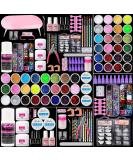 COOSA Acrylic Nail Kit Set - Professional DIY Gel Nail Art Decoration with Nail Dryer - Buy Online on GoSupps.com