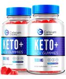Celsium Keto ACV Gummies (2 Pack) - 1000MG Apple Cider Vinegar All-Natural Dietary Supplement Advanced Formula for Keto Diet - 120 Gummies & Reviews - Buy Online on GoSupps.com