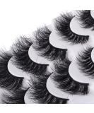5 Pairs 8D Mink Eyelashes Pack - Natural & Dramatic Styles for Fluffy & Thick Wispy Look - Buy Online on GoSupps.com