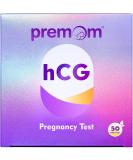 Premom Pregnancy Test Strips - Early Detection Kit (50 Count) | Powered by Premom Ovulation Predictor APP - Buy Online on GoSupps.com