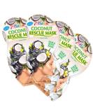 7th Heaven Coconut Hair and Root Rescue Mask - Strengthening Quinoa & Coconut Oil 4-Pack | Volumizing Hair Treatment - Buy Online on GoSupps.com