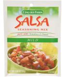 Concord Foods Mild Salsa Mix - 1.06 oz | Pack of 18 | Flavorful & Versatile - Buy Online on GoSupps.com
