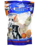 Nobby White'n Tasty Chewing Knots - Colorful Dog Treats (10-11.5 cm 150g 5 pcs) | International Shipping - Buy Online on GoSupps.com