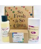 Organic Kids Deodorant & Tear-Free Acne Face Wash | Tea Tree Shampoo Body Wash Bar | Children s Daily Hygiene Gift Set (Lavender - Buy Online on GoSupps.com