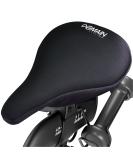Domain Cycling Gel Bike Seat Cushion | Secure Peloton Fit | Non-Slip Padded Bike Cushion Seat Cover for Men or Women | 10.5x7 Black - Buy Online on GoSupps.com