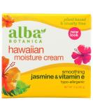 Alba Botanica Hawaiian Moisture Cream with Smoothing Jasmine & Vitamin E - 3 oz | Hydrating Organic Skincare for All Skin Types | International Shipping Available - Buy Online on GoSupps.com