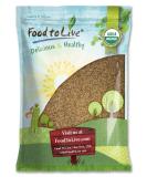 Organic Brown Flaxseed Meal 8 lb | Non-GMO, Kosher, Vegan Superfood | Omega-3 Ground Flax Powder | Keto Friendly | Made in USA - Buy Online on GoSupps.com
