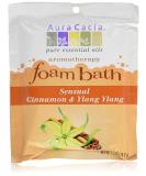 Aura Cacia Cinnamon and Ylang Ylang Aromatherapy Foam Bath - 2.5 oz (6 Pack) - Buy Online on GoSupps.com