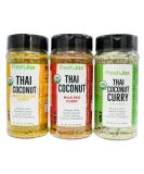 FreshJax Gourmet Thai Coconut Curry Yellow Red Green 6.5 oz (3 Pack) - Buy Online on GoSupps.com