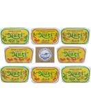 NURI Portuguese Sardines Variety Pack | 8-Pack Gift Box Bundle | Seafood Aficionado | Pure Olive Oil & Tomato | Spiced Options Included - Buy Online on GoSupps.com