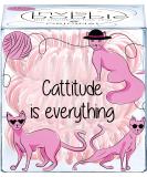 Invisibobble Circus Collection Nano Hair Tie - Cattitude I 3x Small Pink Spiral Hair Ties for Women & Girls | Designed in Munich - Buy Online on GoSupps.com
