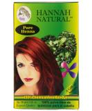 Hannah Natural 100% Pure Henna Powder - 100g | Organic Hair Dye | Natural Hair Care - Buy Online on GoSupps.com