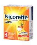 Nicorette Fruit Chill 4mg Nicotine Gum - 100 Count | Stop Smoking Aid - Buy Online on GoSupps.com