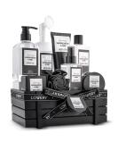 Sandalwood & Oak Spa Kit for Men - Bath & Shower Gift Set with Face Wash, Shower Gel, Bubble Bath, and Handmade Soap - Buy Online on GoSupps.com
