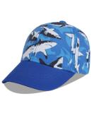 LANGZHEN 100% Cotton Kids Baseball Cap Hat | Adjustable Sun Hat for Girls Boys | S Black Shark - Buy Online on GoSupps.com