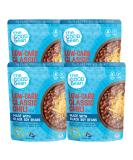 The Good Bean Heat and Eat Pouch, Low Carb Chili made with Black Soy Beans, Keto Friendly, 10 Ounce (Pack of 4) - Buy Online on GoSupps.com