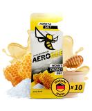 Aerobee Energy Gel Classic - Honey & Salt 10x26g 100% natural energy gel from honey Really delicious sports gel for endurance sports Energy Gel power gel sport sports food Honey & Salt (10 Gels) - Buy Online on GoSupps.com