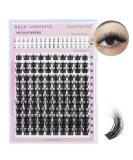 Fluffy Lash Cluster - Self-Adhesive Manga Lashes 10-18mm | No Glue Volume Eyelash Extensions - Buy Online on GoSupps.com