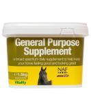 NAF General Purpose Supplement for Horses 1.5kg Horse 1.5 kg (Pack of 1) - Buy Online on GoSupps.com