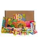Super Sour Sweet Gift Box Hamper 34 Treats Ultimate American and World Candy. Gift for Children or Adults as Birthday Christmas Easter Gift. Extreme Sour contains Warheads Toxic Waste etc - Buy Online on GoSupps.com