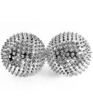 Shop 2x DBT Hedgehog Ball - Magnetic Stress Relief & Acupressure 47mm | Enhance Mobility & Concentration | Stress Relief Massage Tool (Silver) - Buy Online on GoSupps.com