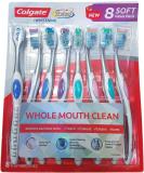 Colgate Total Manual Toothbrush (8 Pack) - Dental Care Set of 8 - Buy Online on GoSupps.com
